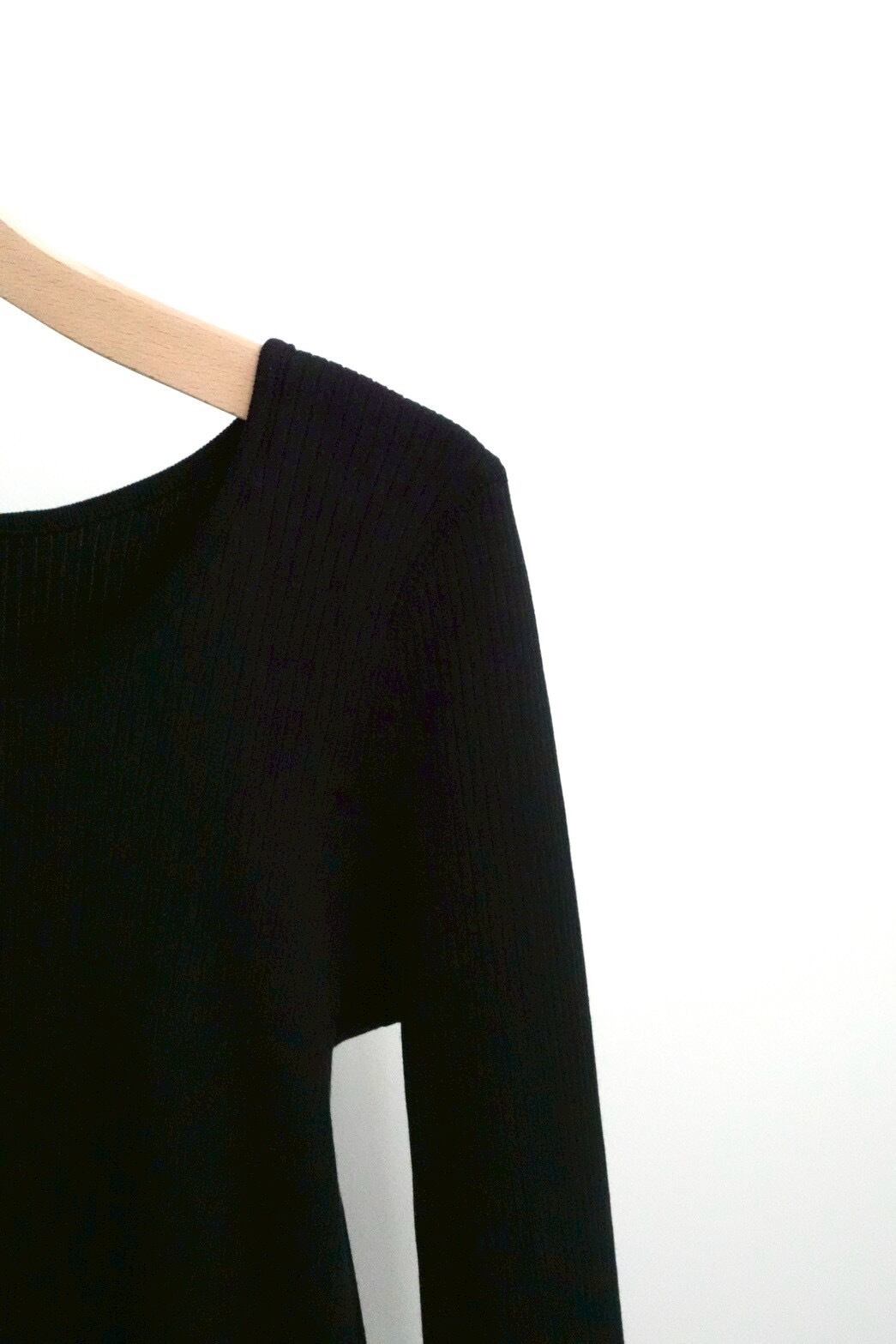 HAKUJI】Organic cotton shoulder hole LS | TOLMA.