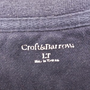 Croft&Barrow　クルーネック　スウェット　トレーナー　無地　LT