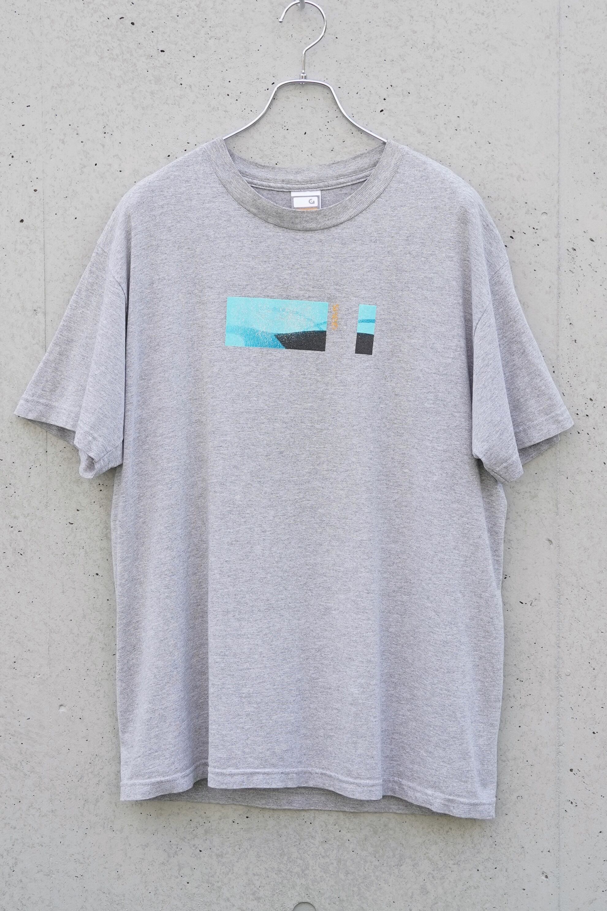 gravis 90s–00s Graphic T-Shirt / Made in USA / Heather Gray / L