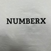 NUMBERX multi star logo（ロングT-shirt）WHITE