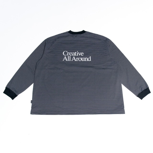 ALOUND アラウンド ボーダーTシャツ Lサイズ 【公式通販】