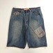 00s ROCA WEAR baggy denim shorts