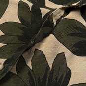 詩仙堂 BY HITOSHI 日本製 縮緬 ちりめん シャツ /前ボタン/カーディガン/ジャケット/日本製