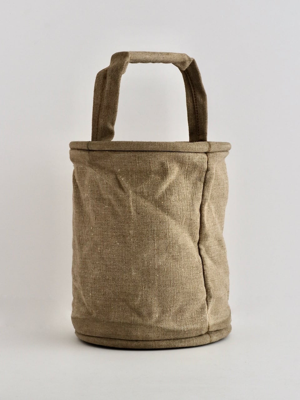フランス軍 リネンキャンバス バケツ｜French Military Linen Canvas