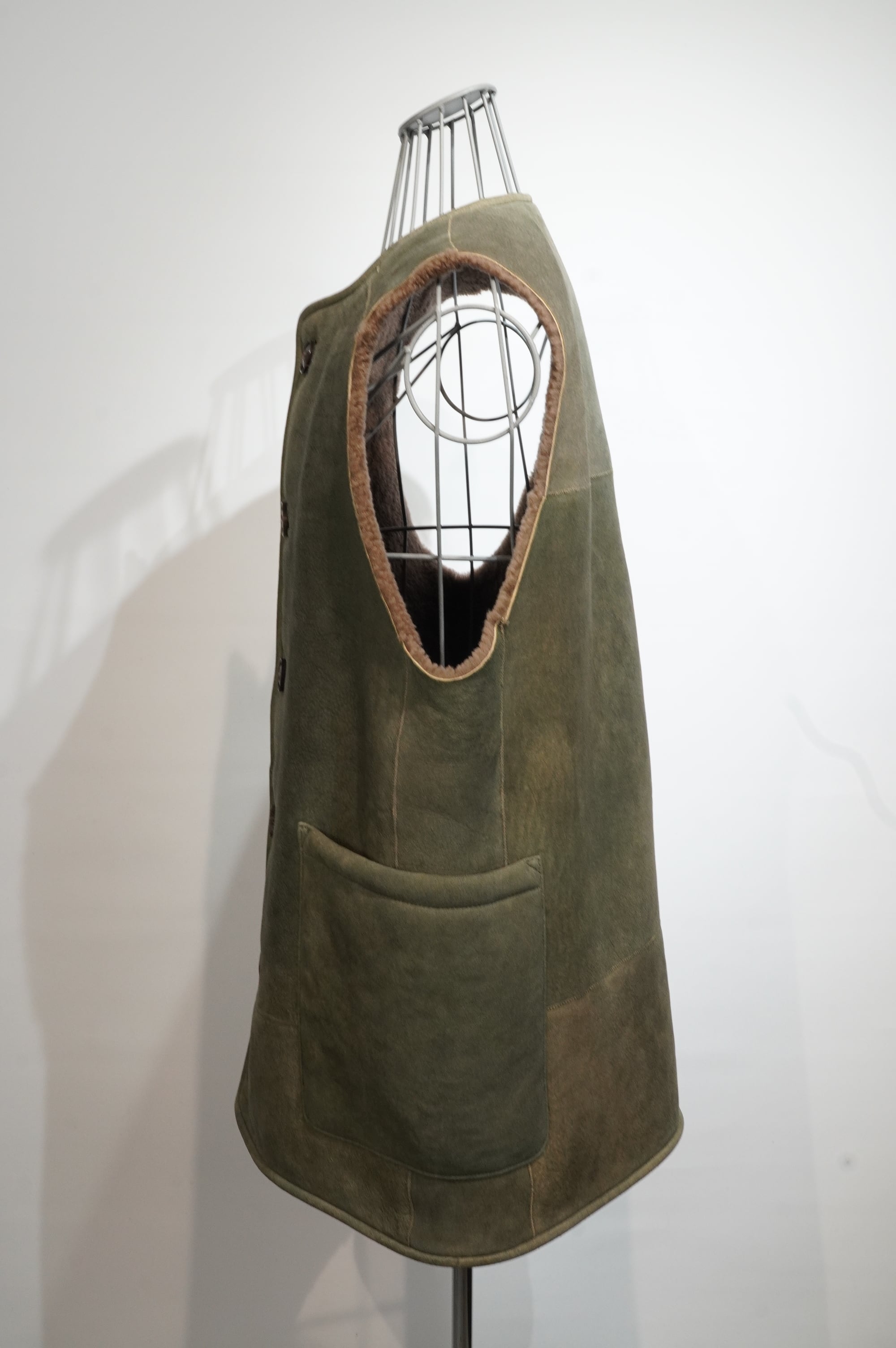 Nigel Cabourn / Sheepskin Mouton Vest | ARCD