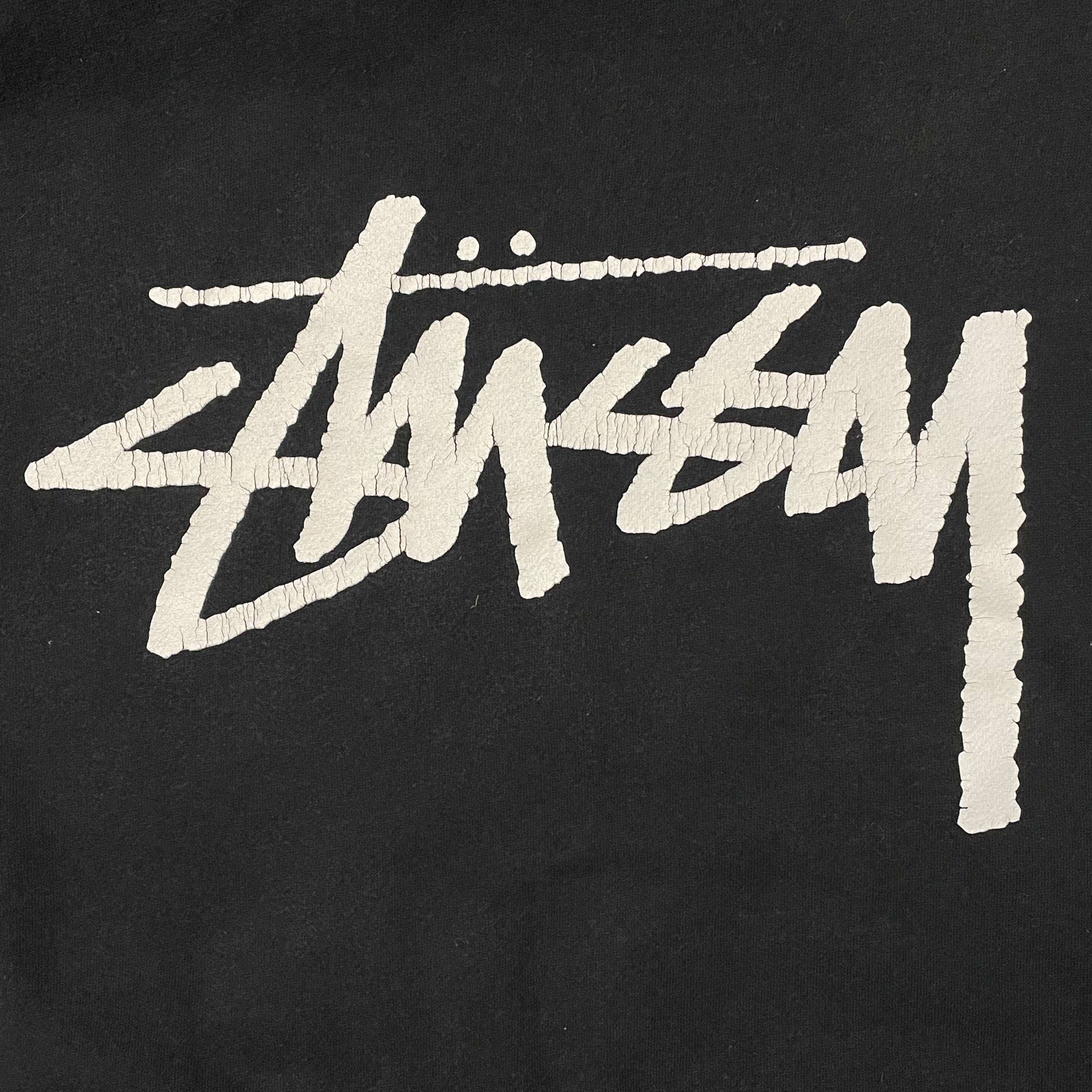 ステューシー stussy スウェット 希少 スカル 90s USA製  L