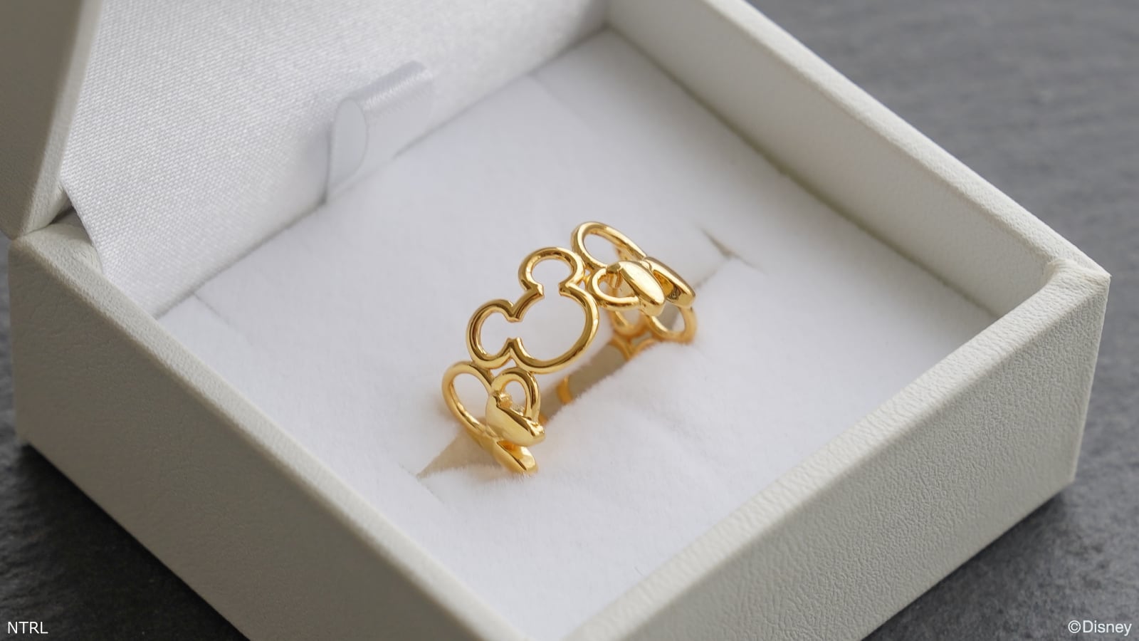 数量限定【みつまるチェーン】オープンリング SILVER925 ミッキー