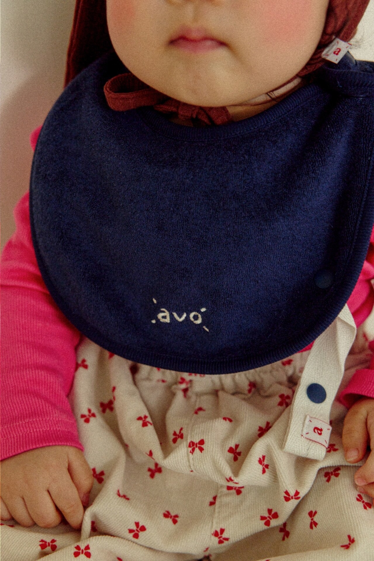 〖取寄〗韓国子供服 / 26winter / avo / TERRY PACIFIER BIB / ビブ / スタイ *free*