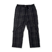 Columbia コロンビア チェック柄 アウトドア クライミング パンツ ボトムス サイズ L /メンズ/ブラック×グレー系