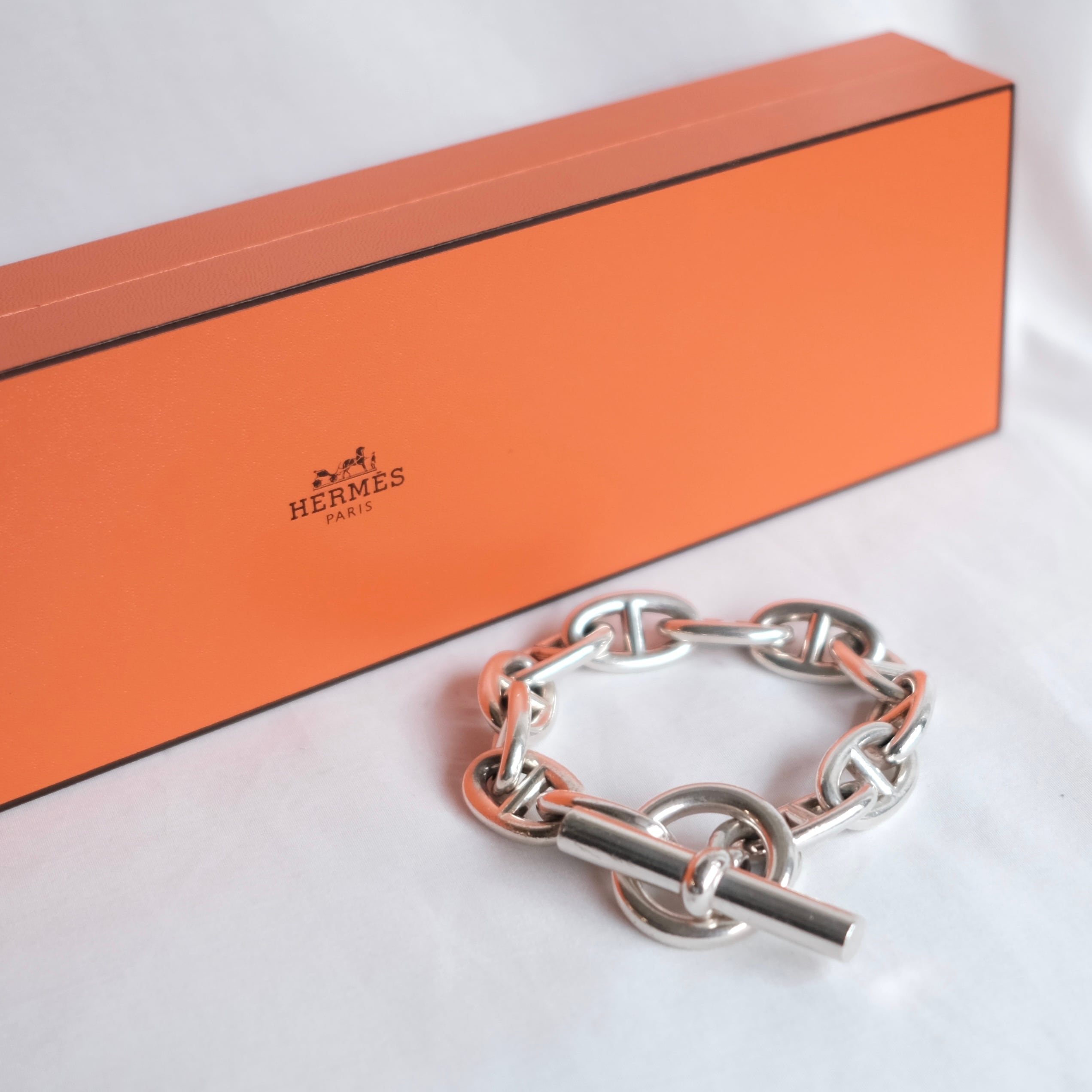 HERMES Chaine d'Ancre BRACELET TGM 12コマ | safarionline