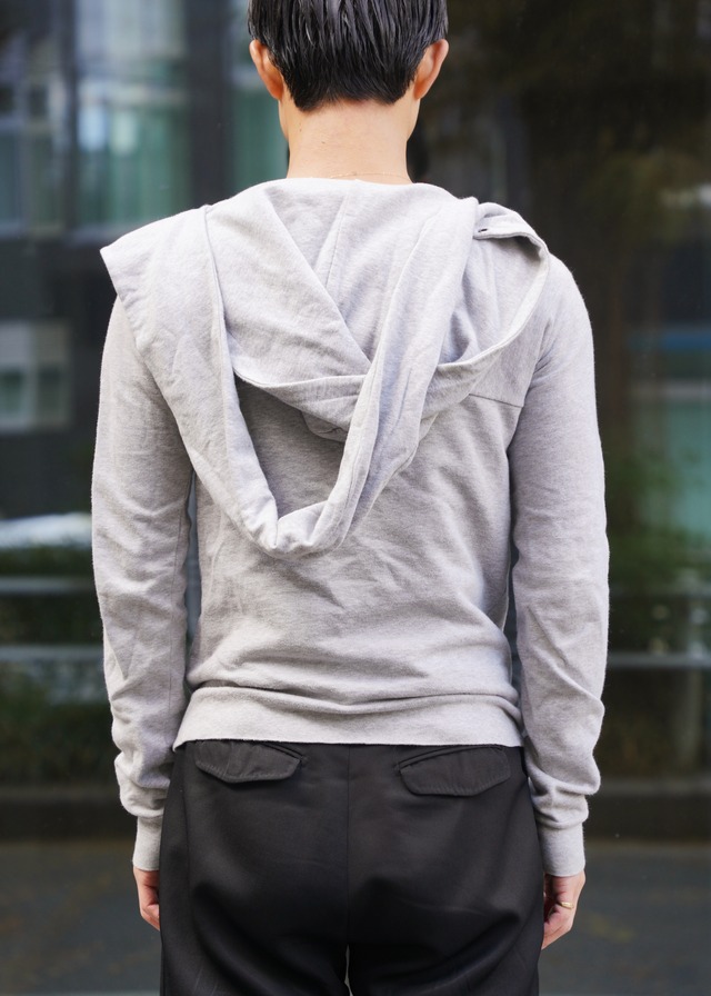 Dior homme 05AW cotton gimmick raglan hoodie