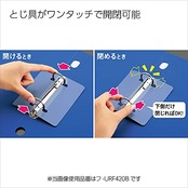 コクヨ ファイル リングファイル スリム 2穴 A4 180枚収容 オレンジ フ-URF420YR 本体サイズ:h307xw243xd27mm/2穴、リング内径:22ｍｍ/158g