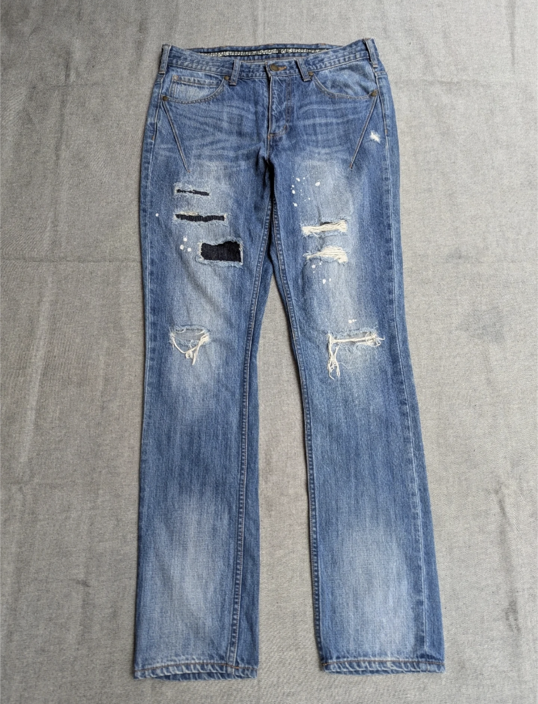 NUMBER (N)INE damage 加工 denim pants 小岩店