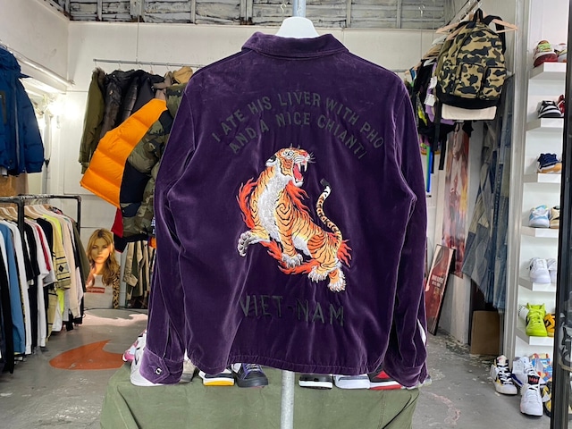 WACKO MARIA ×TIM LEHI VIETNAM JACKET TYPE-1 PURPLE MEDIUM 49866