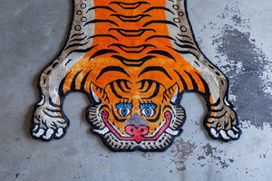 Tibetan Tiger Rug 《Mサイズ•シルク021》チベタンタイガーラグ