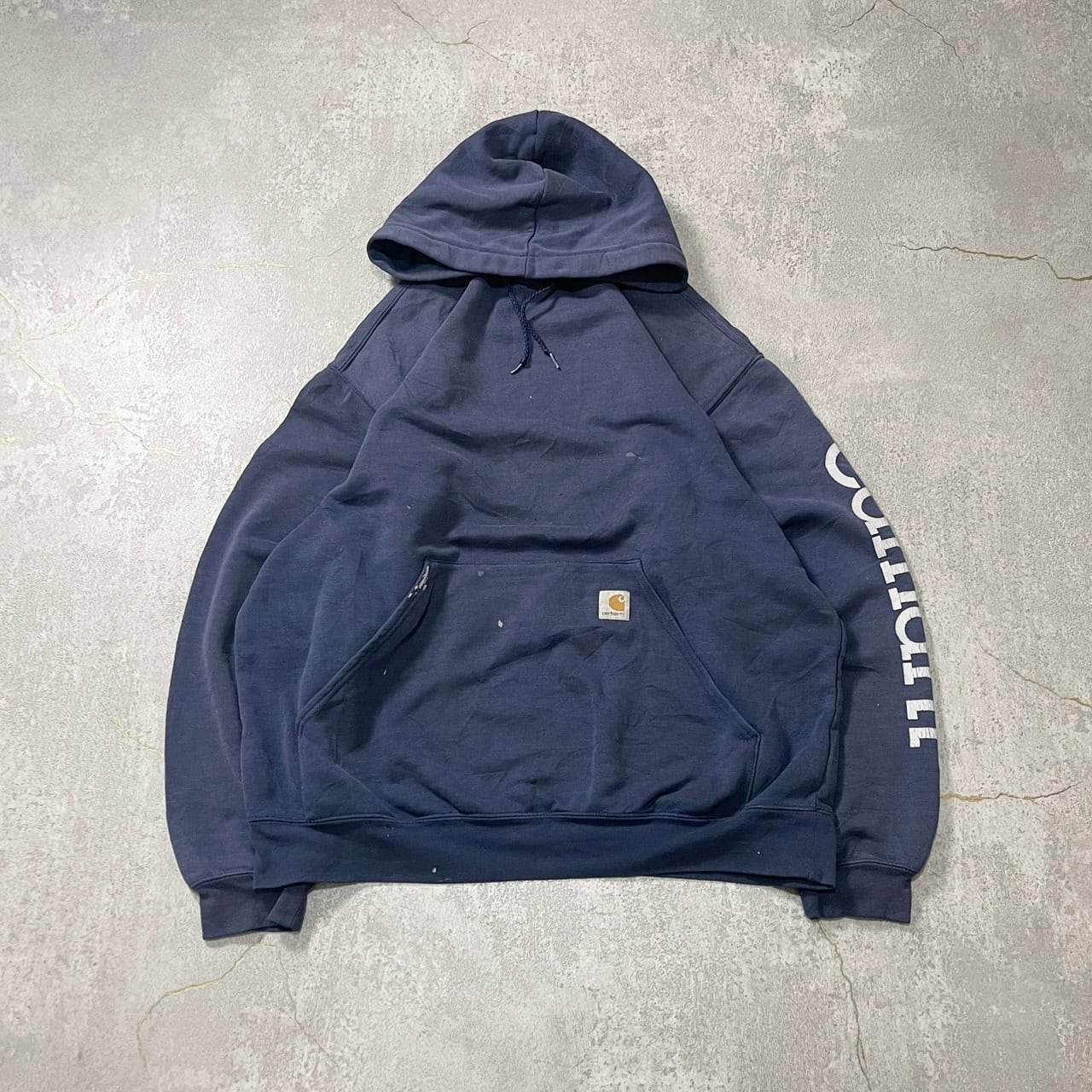 CAMBER USA製 肉厚 24oz ダブルフェイス パーカー プルオーバー グレー