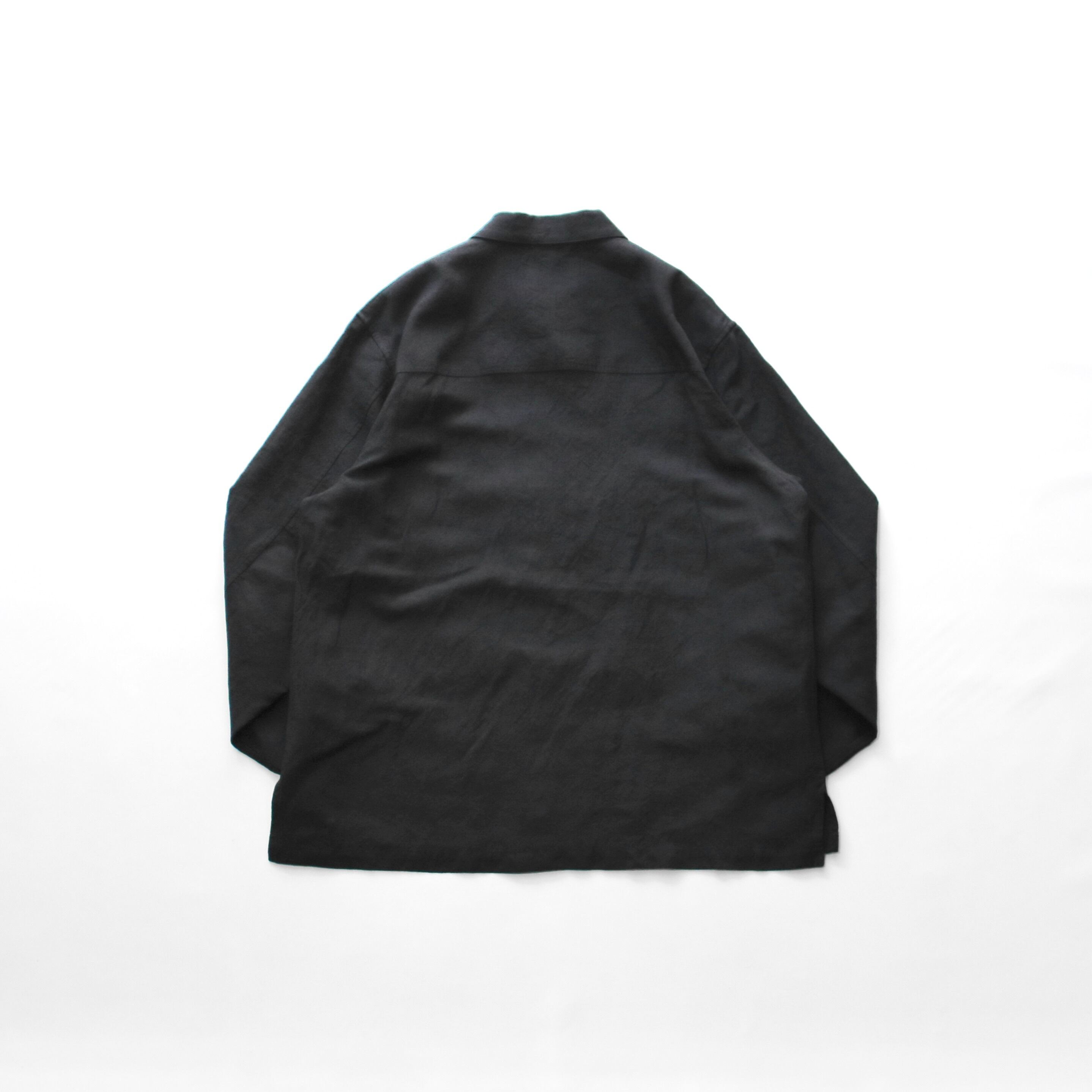 STILL BY HAND スティルバイハンド】TUMBLER LINEN WOOL LIGHT BLOUSON  