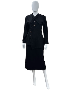 AW1986 COMME DES GARCONS ASYMMETRICAL SUIT
