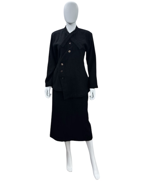 AW1986 COMME DES GARCONS ASYMMETRICAL SUIT