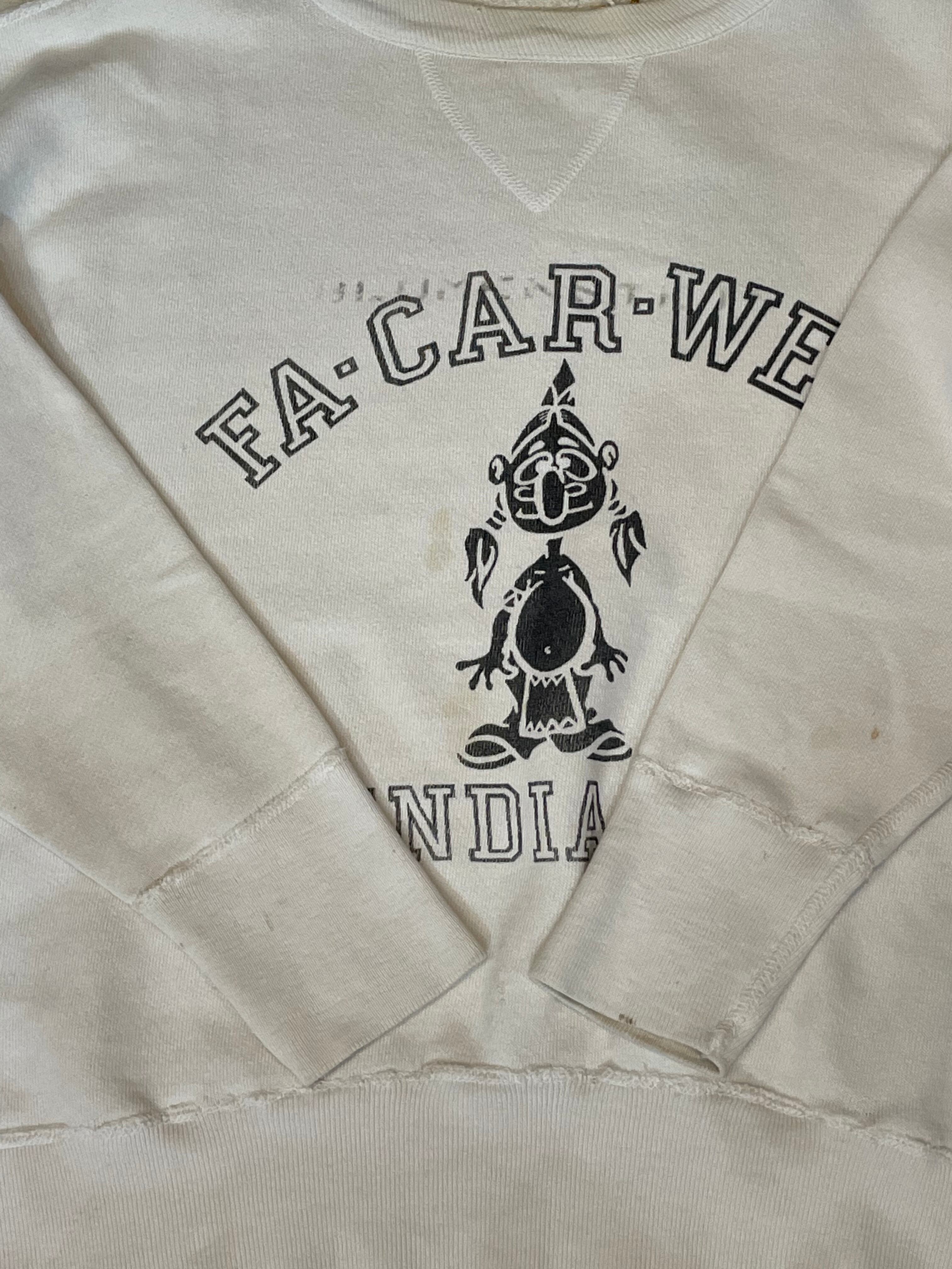 50〜60's Vintage sweatshirt 前V 古着 us古着 ヴィンテージスウェット 