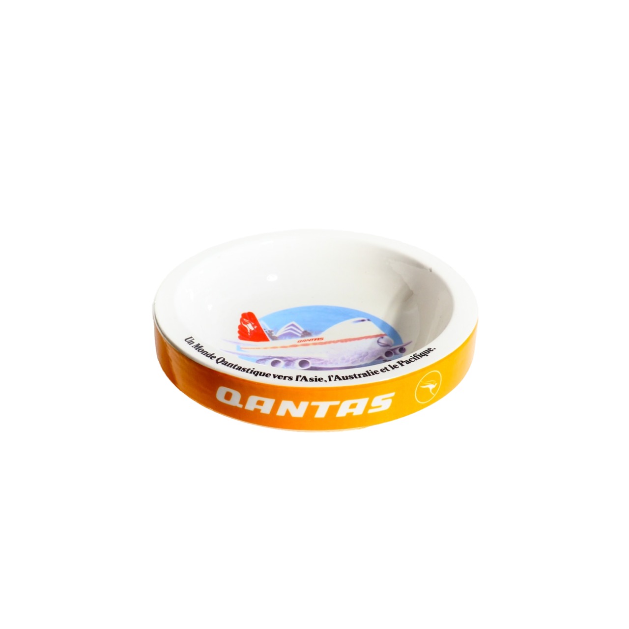 Qantas Ceramic large ashtray