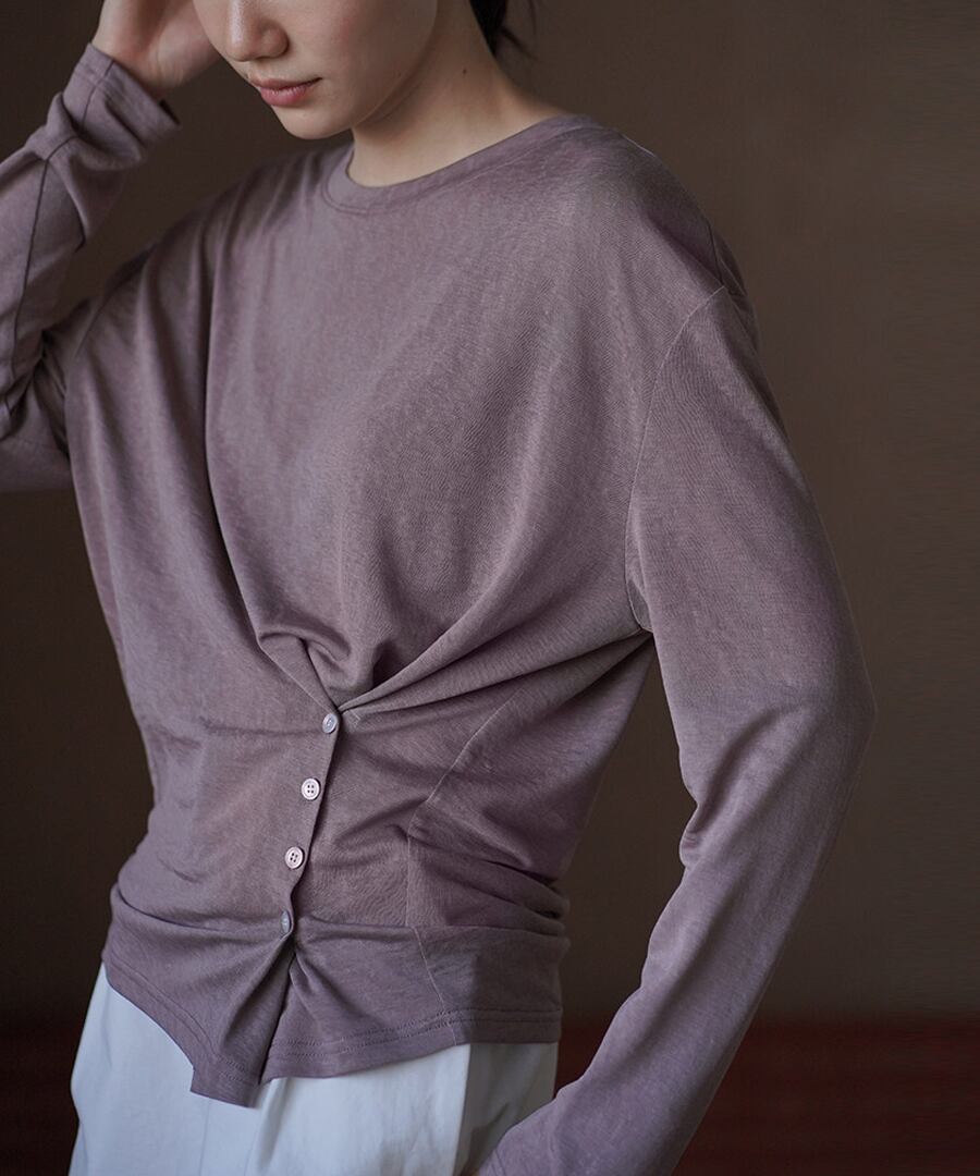 涼しい◆リヨセル混紡Tシャツ【t-10324】