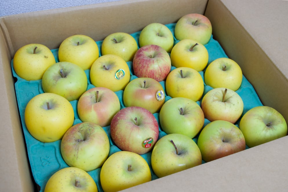 【家庭用10kg・40~50玉】小玉りんご詰め合わせ