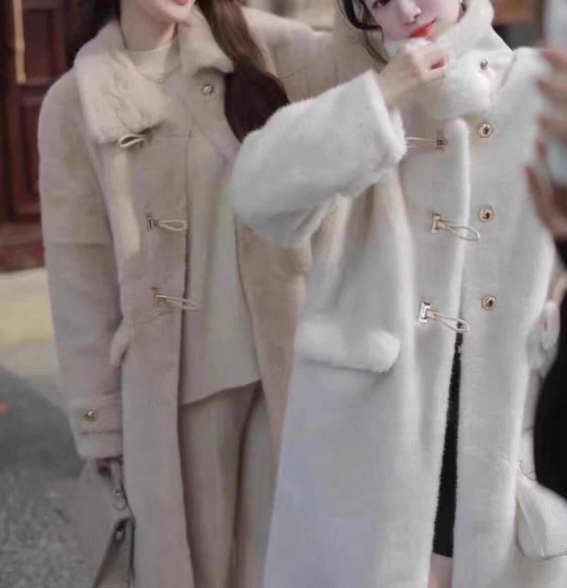 ホワイト即納】エコファーダッフルコート | HOLSOL