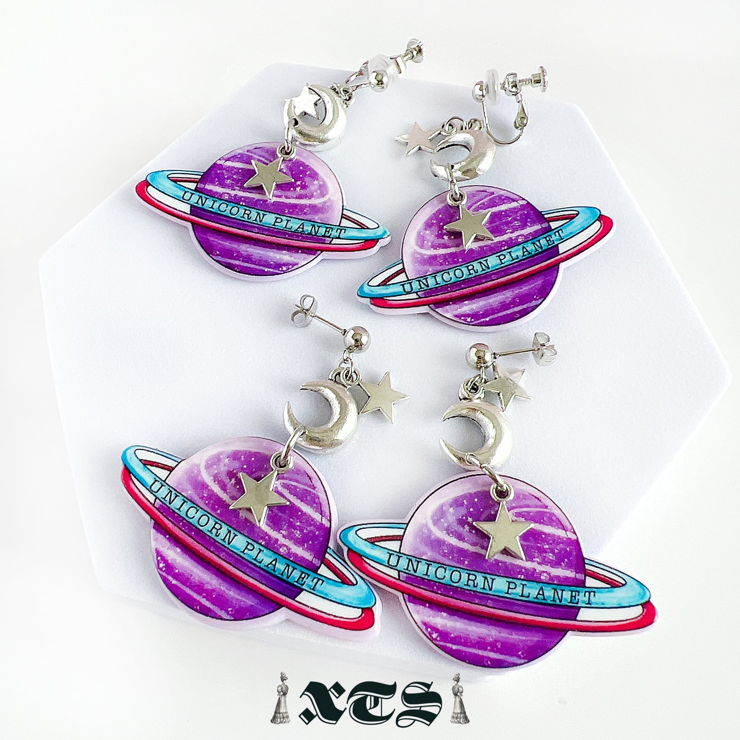 Unicorn Planet Pierce/Earrings【TS0271】