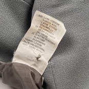 イタリア製 EMPORIO ARMANI エンポリオアルマーニ Vネック 長袖 ワンピース 40/グレー系 レディース ビンテージ