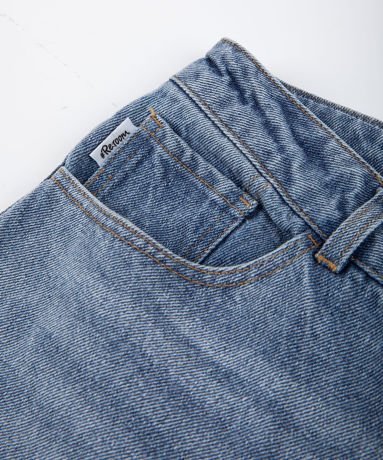 【#Re:room】VINTAGE TIGHT FIT STRAIGHT DENIM［REP206］