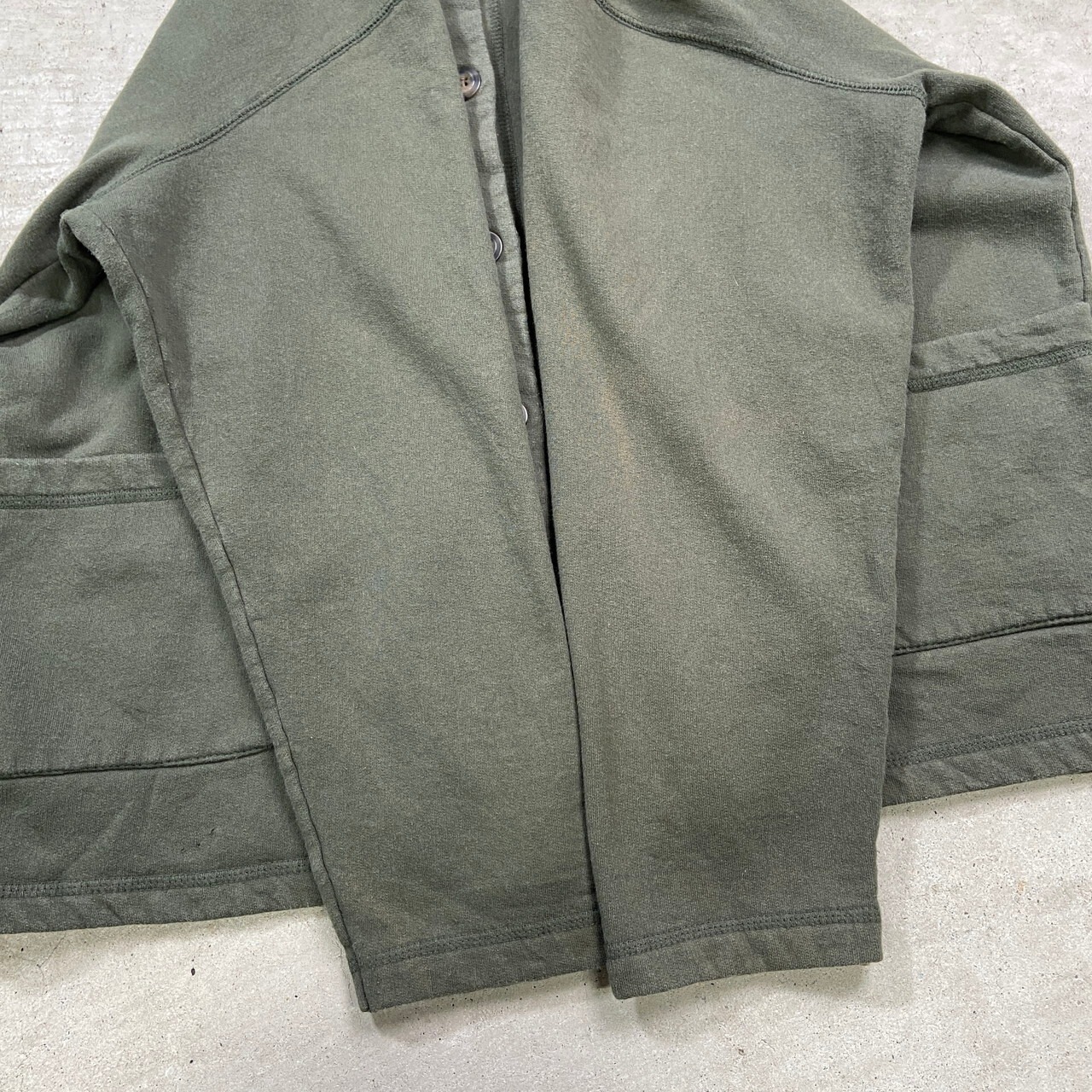 90年代 カナダ製 ColdWater Creek スウェットカーディガン メンズL相当 