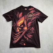 HARLEY DAVIDSON ハーレー 両面 半袖Tシャツ 黒