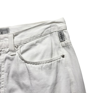 vintage VERSACE JEANS COUTURE white denim pants