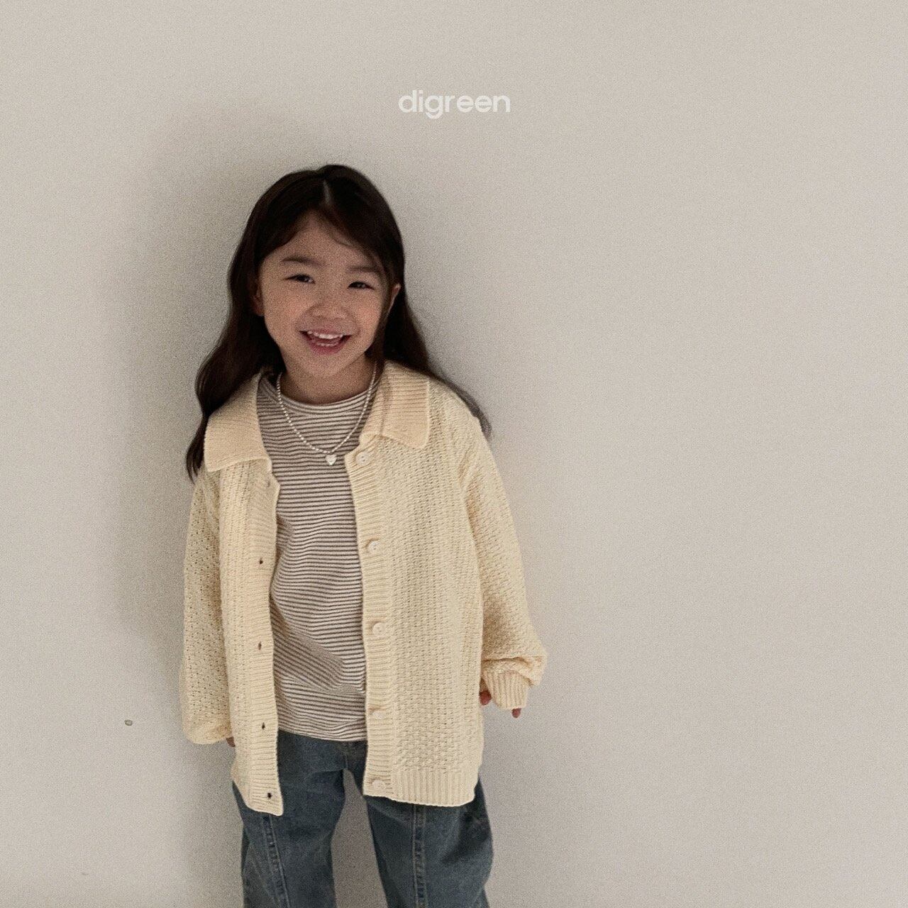 ⌇即納⌇ digreen / Mサイズ1点 brussel cardigan 韓国子供服 | mignon