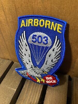 ミリタリー ワッペン パッチ U.S.Army アーミー 第503空挺大隊