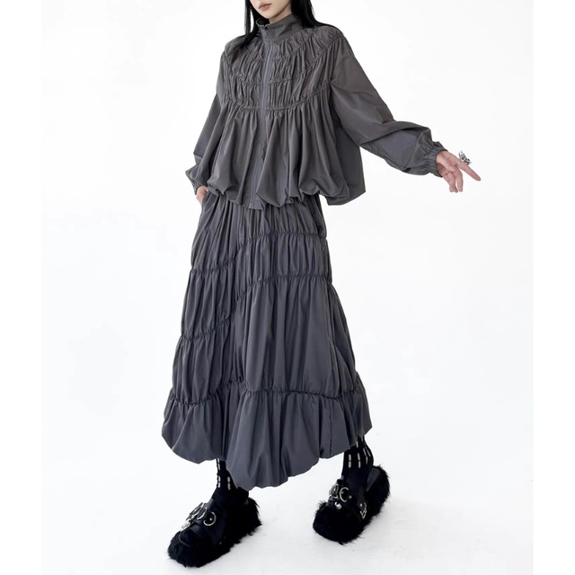 Gathered balloon setup【2color】 C1491