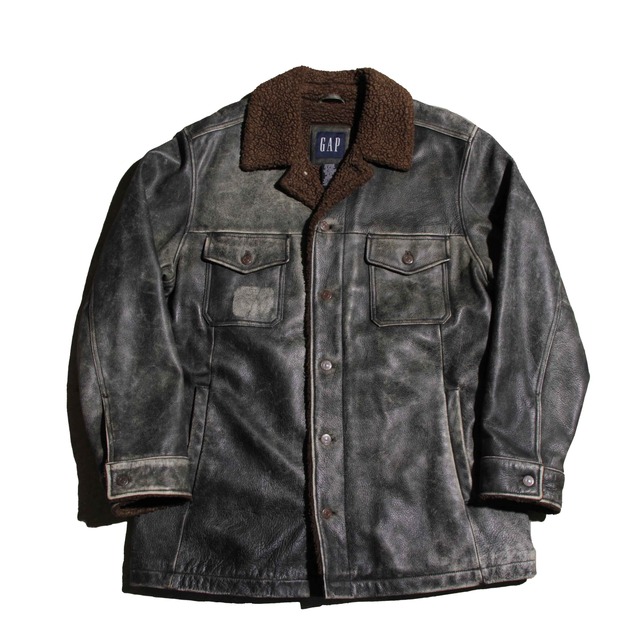 GAP 90sVintage BoaLeatherJacket