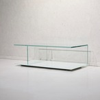 Cassina カッシーナ MEX メックス ローテーブル センターテーブル リビングテーブル コーヒーテーブル ガラステーブル モダン ホテルライク ラグジュアリー