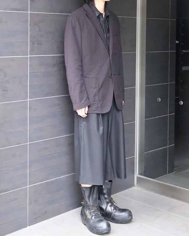 【ISSEY MIYAKE MEN】relax fit cotton tailored jacket