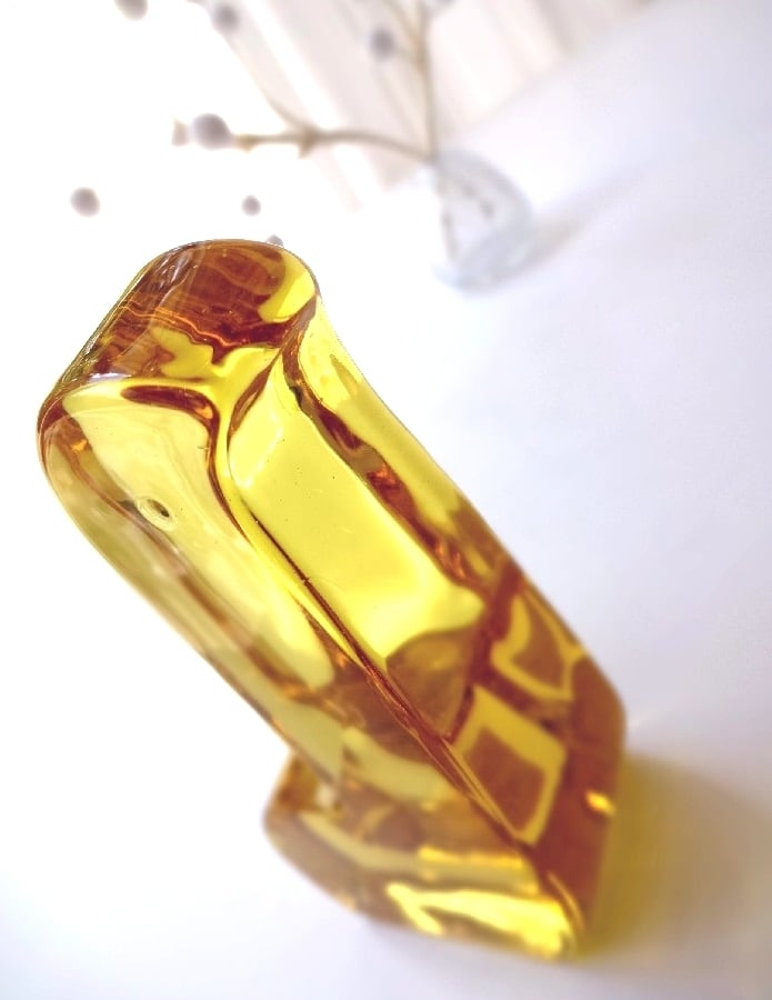 iittala 『 イッタラ × ミナペルホネン 』 ガラス バード レモン