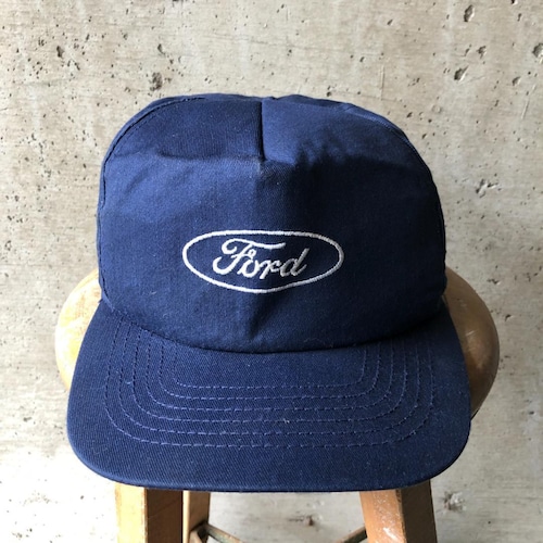 XZ664 90s 帽子 トラッカーキャップ フォード Ford ネイビー