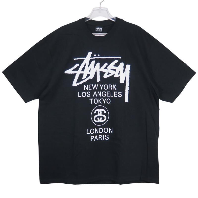STUSSY ステューシー ROLLERS TEE ローラーズ Tシャツ ブラック