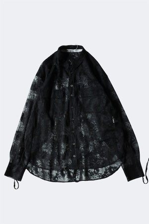 Midorikawa 【LACE SHIRT -BLACK-】