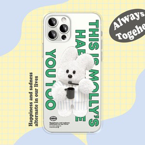 ☆もごつセレクト【momocase】 612 치카몰리DML(green)