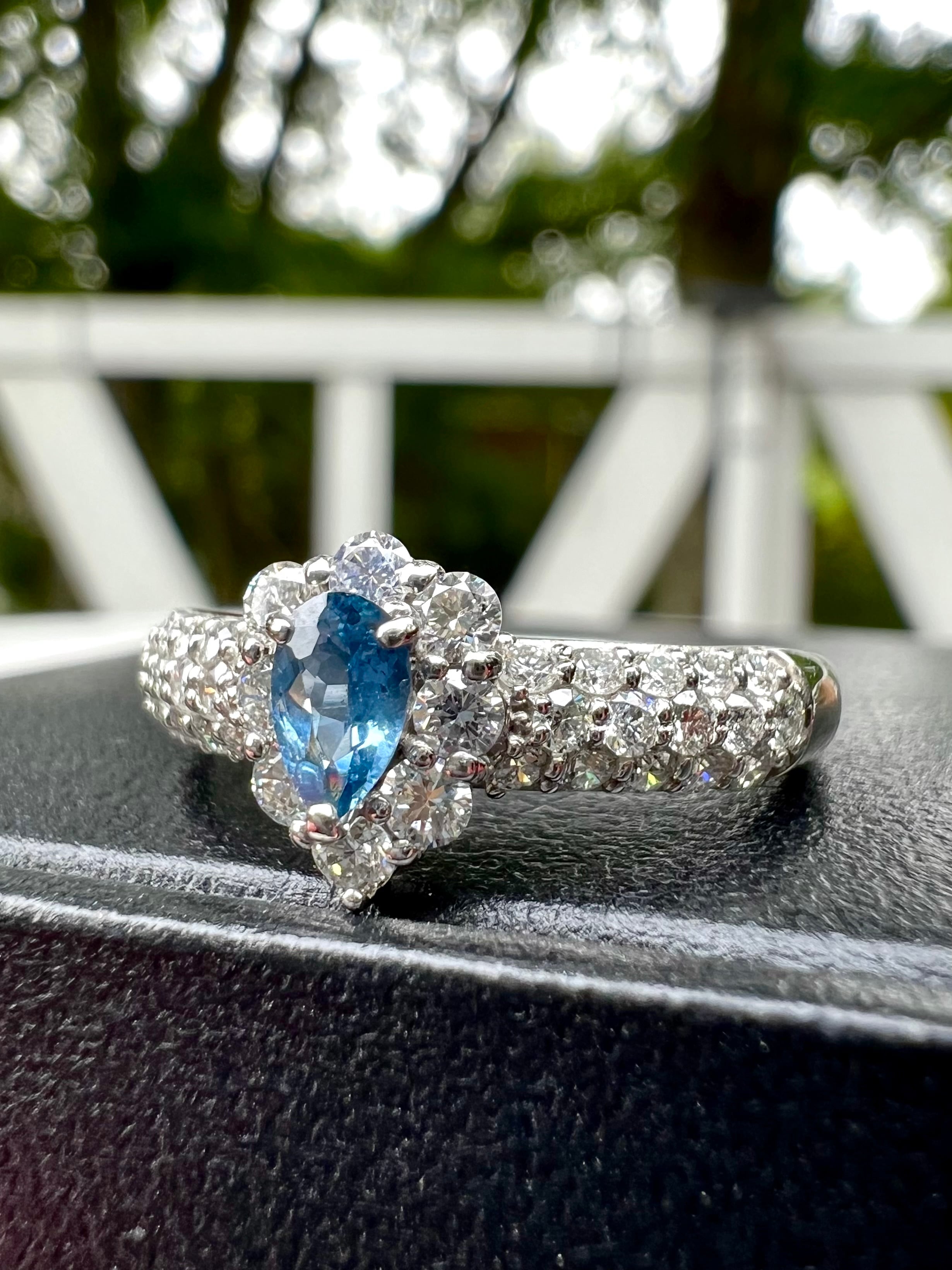 鮮やか Vivid Blue！コバルトスピネルダイヤモンドリング | jewelry KIRARI