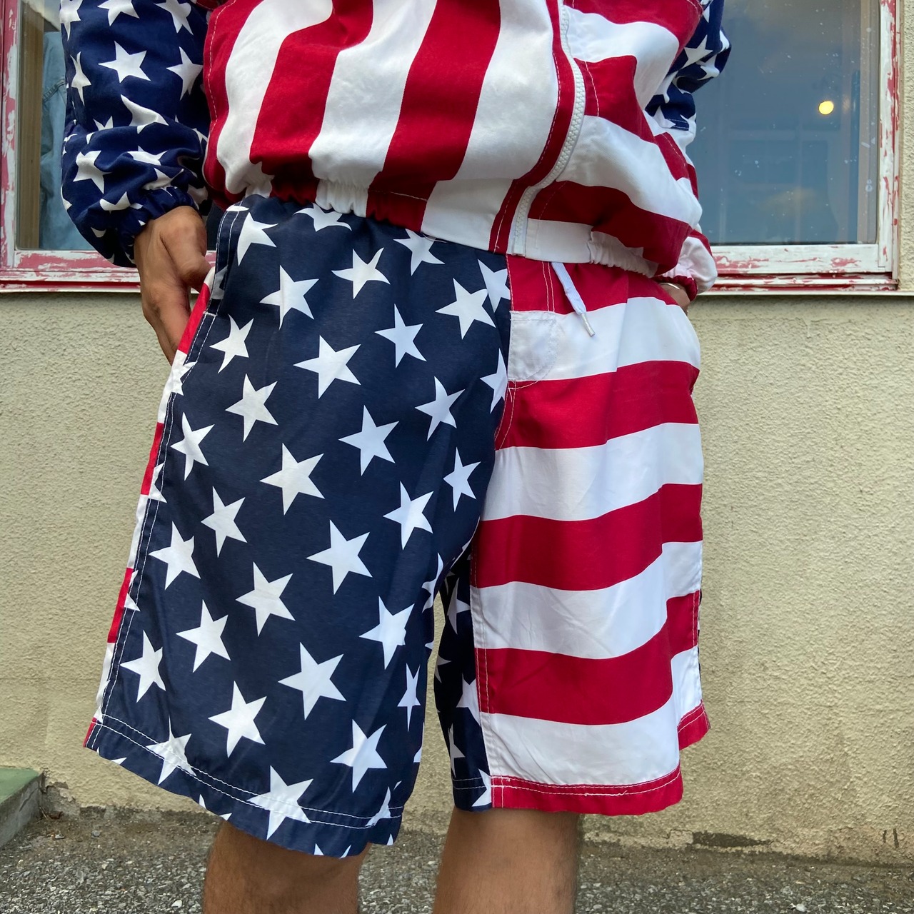 Faded Glory 星条旗柄 ショートパンツ | kapre
