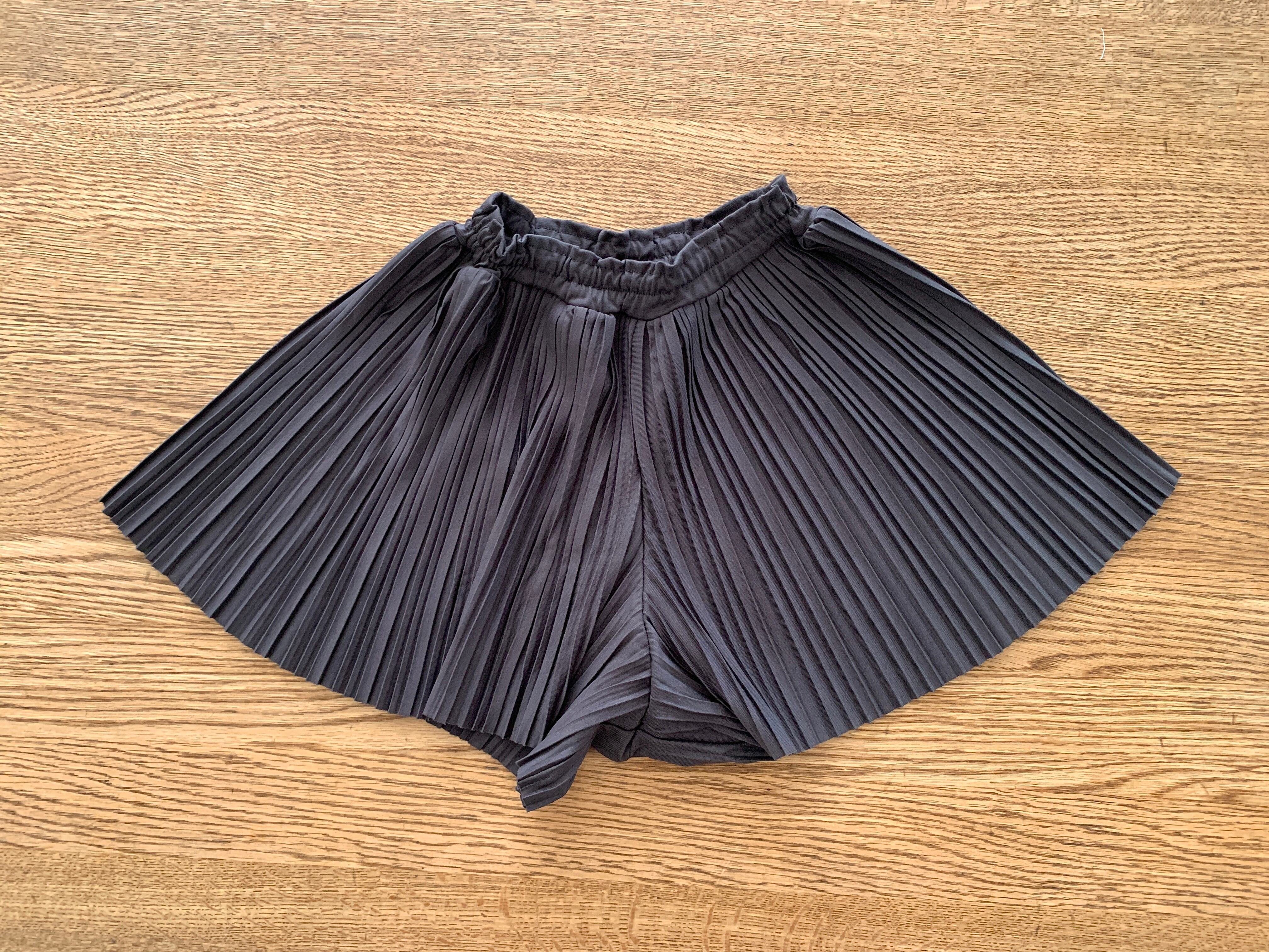 ギャザースカート チャコールグレー 90cm