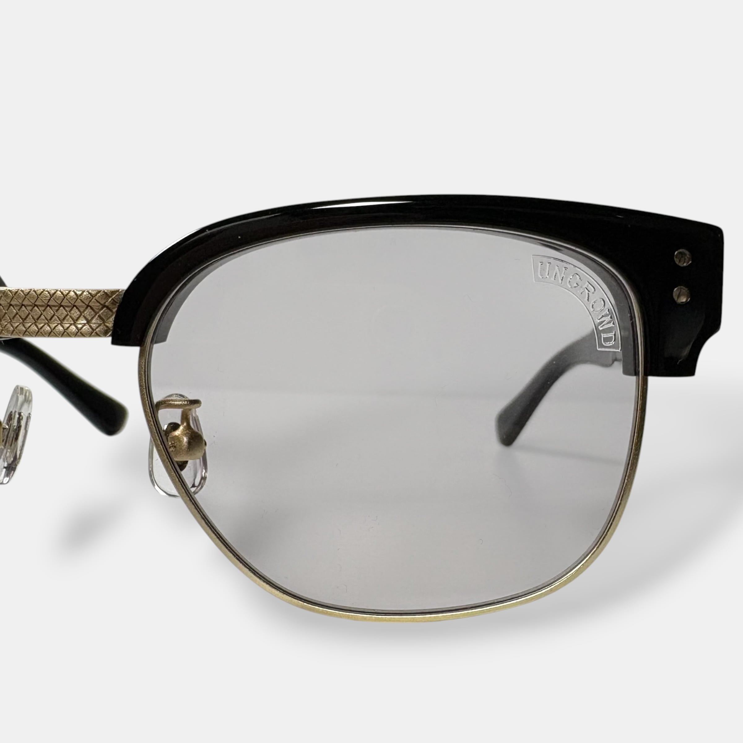 UNCROWD アンクラウド LANCER 2026 サーモントサングラス BLACK-L.GRAY