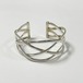 Old 925 Silver Mesh Cuff Bracelet